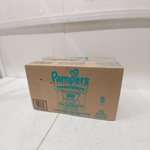116PK PAMPERS SWADDLERS 360 PULL ON DIAPERS - SIZE 5 image 3
