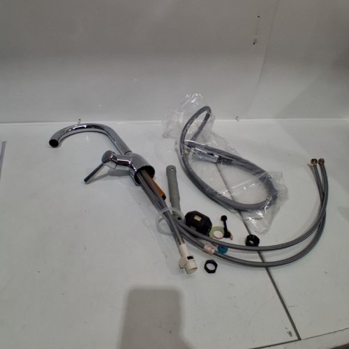 MOEN ADLER PULLDOWN KITCHEN FAUCET - POWER CLEAN - STAINLESS STEEL - CHROME FINISH (MODEL: 87233) image 2