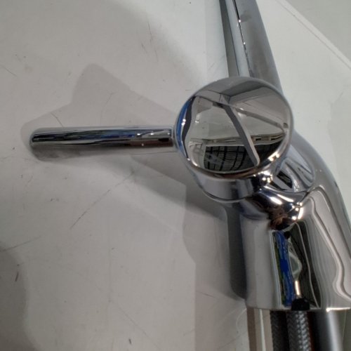 MOEN ADLER PULLDOWN KITCHEN FAUCET - POWER CLEAN - STAINLESS STEEL - CHROME FINISH (MODEL: 87233) image 6