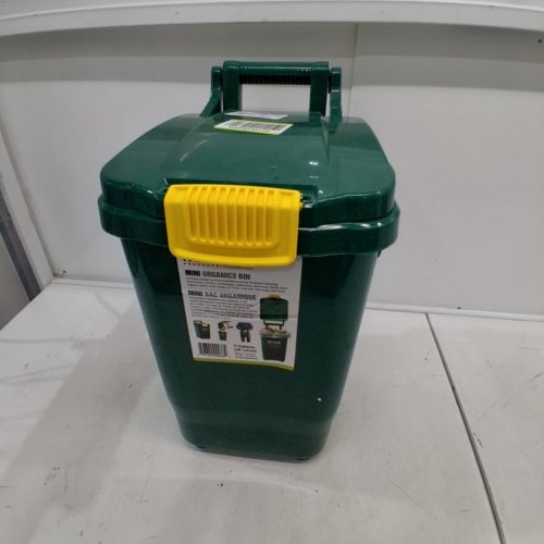 NOVA MINI ORGANICS BIN WITH SECURE LID - 7GAL (28L) - GREEN image 3