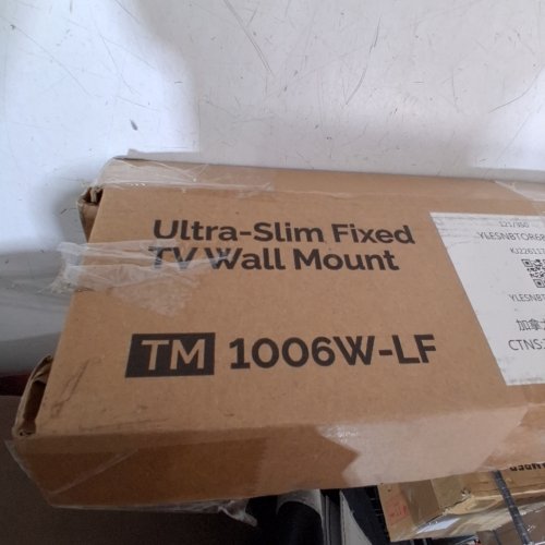 MONTEK ULTRA-SLIM FIXED TV WALL MOUNT - 150LBS MAX - FITS 43" TO 95" TVS - BLACK (MODEL: 1006W-LF) image 3