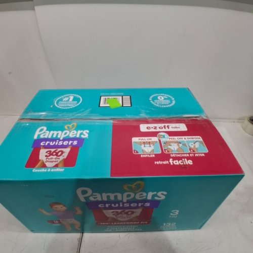 132PK PAMPERS CRUISERS 360 FIT GAP-FREE DIAPERS - SIZE 3 (16-28LBS) image 3
