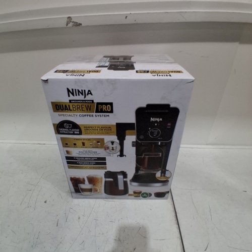 NINJA DUALBREW PRO 2-IN-1 SPECIALTY COFFEE SYSTEM - 12 CUP CARAFE - BLACK (MODEL: CFP300C) image 8