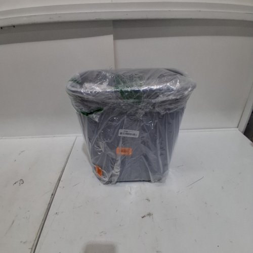 RUBBERMAID COMMERCIAL DECKSIDE PLASTIC WASTEBASKET - 7GAL - GREY (MODEL:2956) image 4