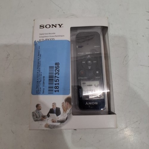SONY MONO DIGITAL VOICE RECORDER WITH BUILT-IN USB - 4GB EXPANDABLE STORAGE - BATTERY OPERATED (MODEL: ICD-PX370) image 4