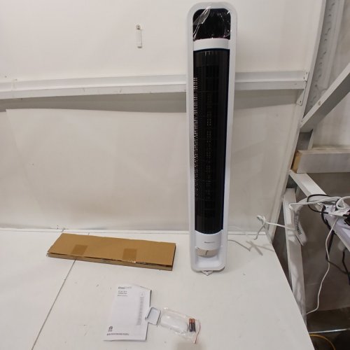 OMNIBREEZE PREMIUM 38" OSCILLATING TOWER FAN WITH WIFI CONTROL, 5-SPEEDS & REMOTE - WHITE/BLACK (MODEL: 5333021/DC2313R-G) image 3
