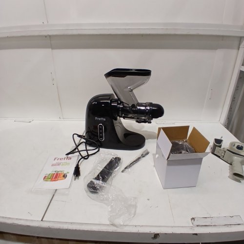 FRETTA PRO MAX SLOW MASTICATING JUICER MACHINE - 200W - BLACK - (MODEL:JC01) image 2