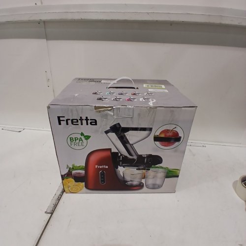 FRETTA PRO MAX SLOW MASTICATING JUICER MACHINE - 200W - BLACK - (MODEL:JC01) image 6