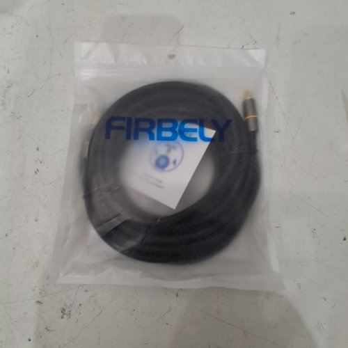 FIRBELY DIGITAL OPTICAL BRAIDED CABLE - 6FT - BLACK (MODEL: FBAM2025031202) image 2
