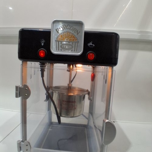 POPCORN POPPER MACHINE - 4QT - BLACK (MODEL: NP25001) image 2