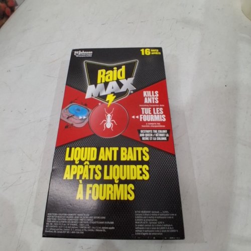 16PK RAID MAX LIQUID ANT BAIT TRAPS (MODEL: 1997885) image 2