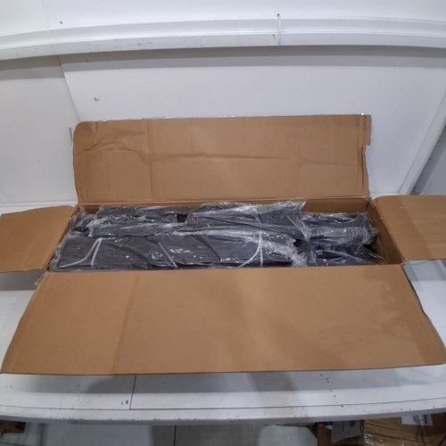 HEAVY DUTY, METAL PLATFORM, NO BOX SPRING, STEEL SLAT SUPPORT BED FRAME - FULL SIZE, 14" - BLACK (MODEL:YC-004-F) image 6