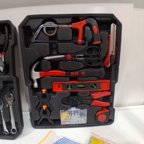 1163PC MASTERSPEC PROFESSIONAL HAND TOOL SET WITH ALUMINUM CASE - BLACK (MODEL: MS044) image 6