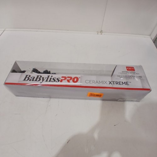 BABYLISS PRO PROFESSIONAL CERAMIC SPRING CURLING IRON - BLACK (MODEL: BABC100XLSC) image 6