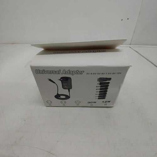 8PC UNIVERSAL AC ADAPTER - MULTI VOLTAGE SWITCHING DC POWER SUPPLY - 3000MAH - BLACK (MODEL:SY8) image 3