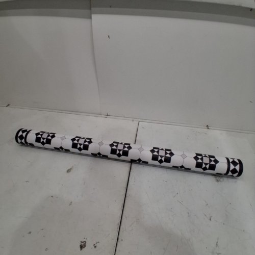 BELLECOSY VINYL PRINT FLOOR AREA MAT - 3FT X 4FT - BLACK AND WHITE image 5