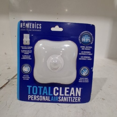 HOMEDICS TOTALCLEAN PERSONAL AIR SANITIZER - WHITE (MODEL: AP-P20) image 2