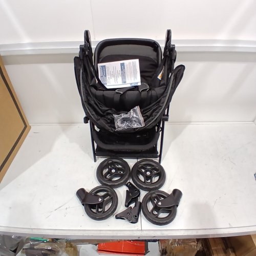 GRACO NIMBLELITE BRODY FOLDING STROLLER - 50LBS CAPACITY - GOTHAM/BLACK (MODEL: 2142927) image 2