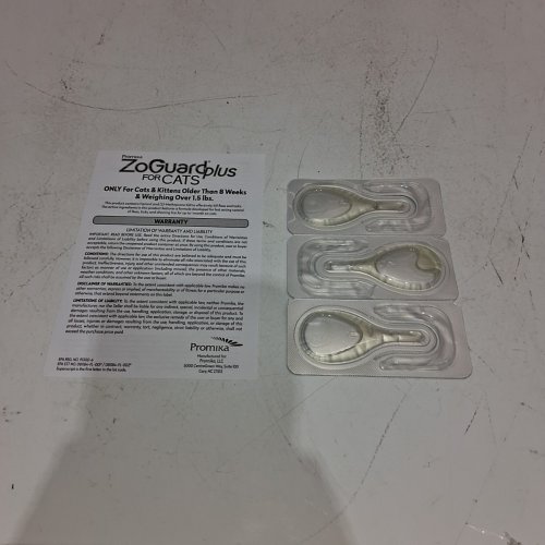 PROMIKA ZOGUARD PLUS FLEA & TICK PREVENTION FOR SMALL CATS 1.5LBS+ (3 MONTH SUPPLY) image 2