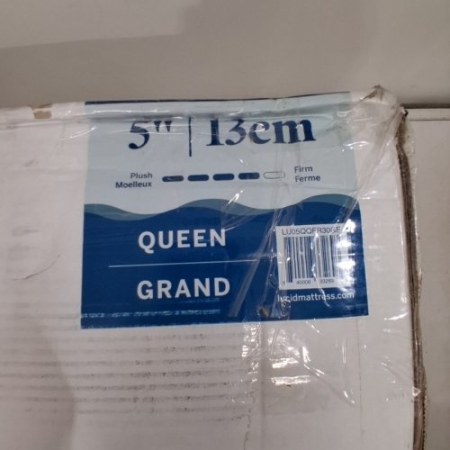 LUCID GEL MEMORY FOAM MATTRESS FIRM FEEL - 5" - QUEEN (MODEL: LU05QQFR30GF) image 5