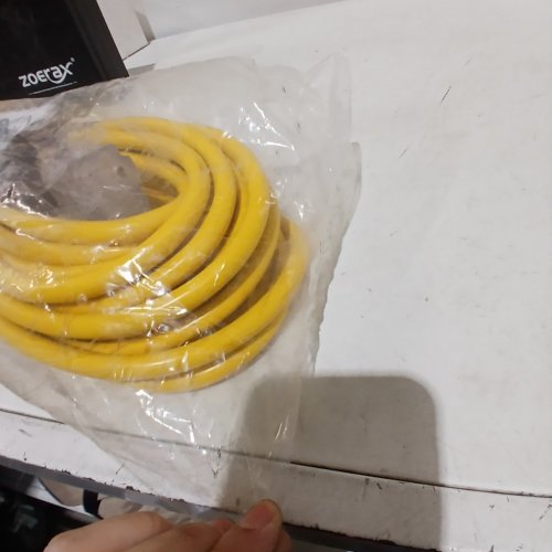 PLUGTUL OUTDOOR EXTENSION CORD WATERPROOF HEAVY DUTY SJTW EXTENSION CORD - 12 GAUGE 15A 1875W ETL LISTED - 50 FT - YELLOW image 3