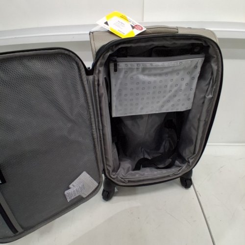SWISSGEAR SION SOFTSIDE EXPANDABLE ROLLER LUGGAGE LUGGAGE - 21" - PEWTER (MODEL: SA6283) image 3