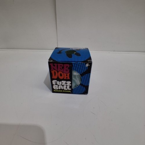 NEE DOH FUZZ FLOWER POWER SENSORY STRESS BALL - BLUE image 2