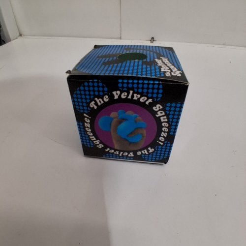 NEE DOH FUZZ FLOWER POWER SENSORY STRESS BALL - BLUE image 3