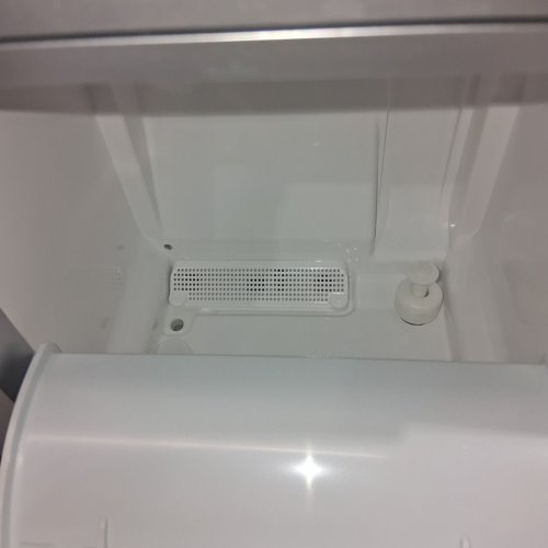 EUHOMY CRESCENT COUNTERTOP ICE MAKER WITH AUTO DEEP CLEANING - 28LBS - BLACK (MODEL: ‎IM022-L) image 4