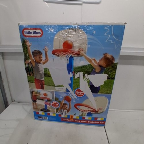 LITTLE TIKES TOTSPORTS EASY SCORE BASKETBALL SET ADJUSTABLE HEIGHT - 2.5FT TO 4FT - MULTICOLOUR (MODEL: 612329M81) image 5