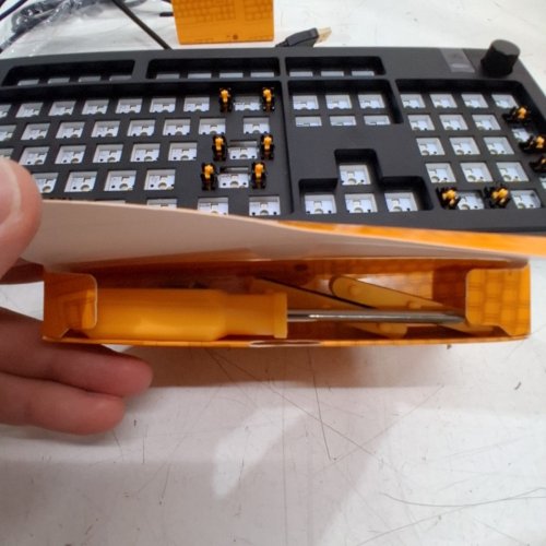 GLORIOUS GMMK 3 PRO BAREBONES WIRED MECHANICAL KEYBOARD *BASE ONLY*- 100% KEYBOARD SIZE - BLACK (GMMK3PRO) image 4