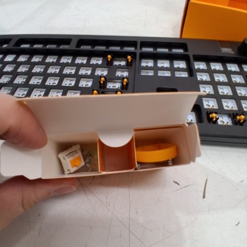 GLORIOUS GMMK 3 PRO BAREBONES WIRED MECHANICAL KEYBOARD *BASE ONLY*- 100% KEYBOARD SIZE - BLACK (GMMK3PRO) image 5