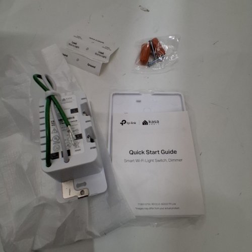 KASA BY TP-LINK SMART WIFI LIGHT SINGLE POLE DIMMER SWITCH FOR LED LIGHTS - NEUTRAL WIRE REQUIRED - WORKS WITH ALEXA & GOOGLE HOME - WHITE (MODEL: HS220) image 2