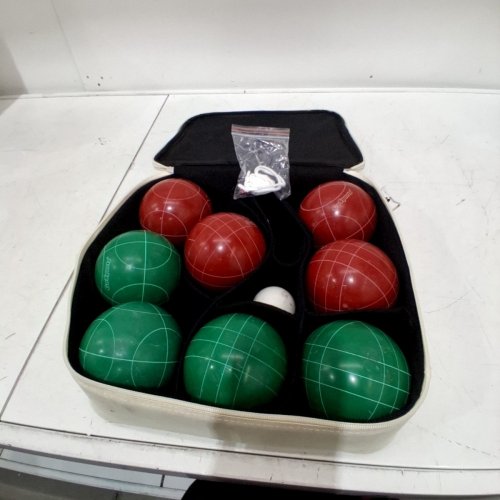 GOSPORTS PREMIUM 100MM BOCCE BALL GAME SET WITH CARRYING CASE & MEASURING DEVICE (MODEL: BOCCE-100-01) image 3