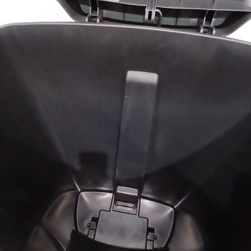 SIMPLEHUMAN SEMI-ROUND TRASH CAN - 50L - BLACK (MODEL: CW1355) image 3