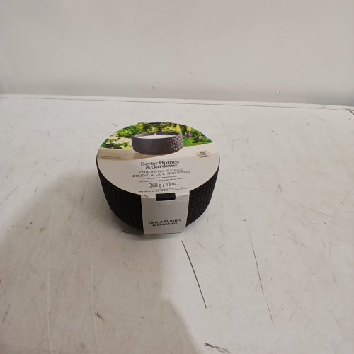 BETTER HOMES & GARDENS SILK JASMINE CITRONELLA CANDLE - 13 OZ - BLACK image 3
