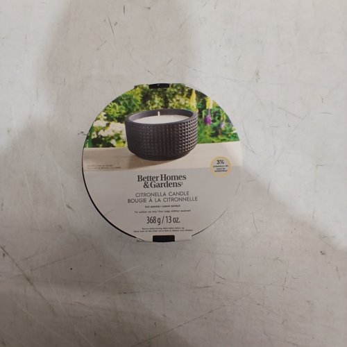 BETTER HOMES & GARDENS SILK JASMINE CITRONELLA CANDLE - 13 OZ - BLACK image 5
