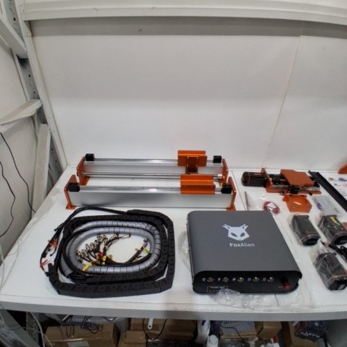 FOXALIEN DESKTOP CNC ROUTER MACHINE WITH NEMA 23 CLOSED-LOOP STEPPER MOTOR - 17"X17" ACTIVE WORKSPACE AREA - (MODEL: XE-ULTRA CORE) image 8