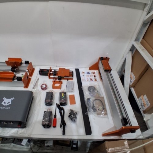 FOXALIEN DESKTOP CNC ROUTER MACHINE WITH NEMA 23 CLOSED-LOOP STEPPER MOTOR - 17"X17" ACTIVE WORKSPACE AREA - (MODEL: XE-ULTRA CORE) image 9