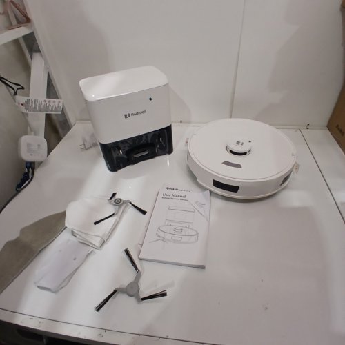REDROAD ROBOT VACUUM CLEANER - 20,000PA, 90 DAY SELF EMPTYING, 360° SMART LIDAR - WHITE - (MODEL: R11) image 2