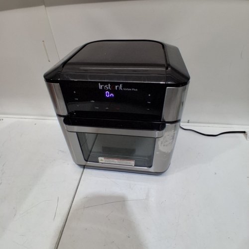 INSTANT POT VORTEX PLUS 10-QUART 7-IN-1 AIR FRYER OVEN WITH ROTISSERIE BASKET - SILVER/BLACK (MODEL: VORTEX PLUS 10) image 3