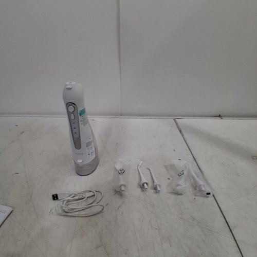 COSLUS ORAL WATER IRRIGATOR WITH VARIOUS TIPS - 300ML TANK - WHITE (MODEL: C20) image 4