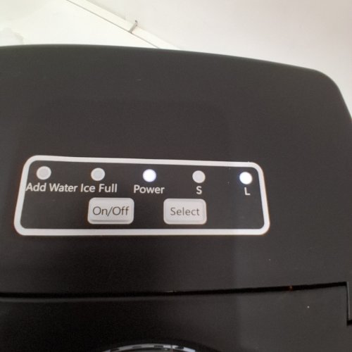 FRIGIDAIRE COMPACT ICE MAKER MACHINE - MAKES 26LBS/DAY - BLACK(MODEL: EFIC130-SSBLACK) image 2