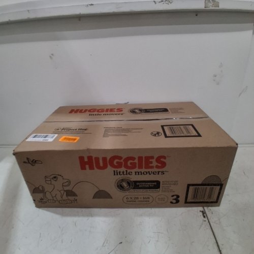 168PK HUGGIES LITTLE MOVERS BABY DIAPERS - SIZE 3 (16-28LBS) - DISNEY THE LION KING LIMITED EDITION (MODEL: 5631401) image 2