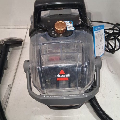 BISSELL LITTLE GREEN HYDROSTEAM MULTI-SURFACE PORTABLE DEEP CARPET/UPHOLSTERY CLEANER - 64OZ WATER TANK - BLACK (MODEL: 3618B TYPE 2) image 4