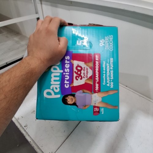 96PK PAMPERS PULL ON CRUISERS 360° 100% LEAKPROOF FIT DISPOSABLE BABY DIAPERS - SIZE 5 (27LBS+) image 3