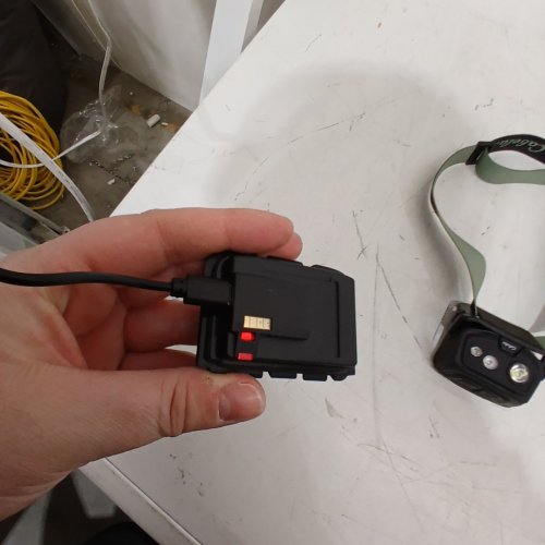 RGB RECHARGEABLE HEADLAMP - 500 LUMENS - BLACK image 9