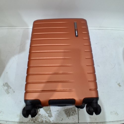 TRAVELER'S CHOICE HARDSIDE SPINNER LUGGAGE SUITCASE CARRY-ON - 21" - ORANGE (MODEL: ARCHER) image 4