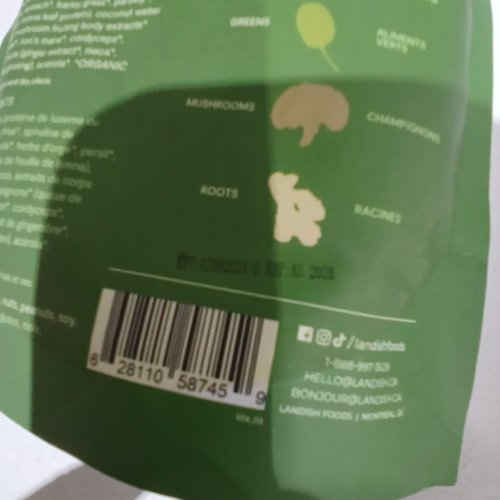 2 LANDISH *RECENTLY EXPIRED* ADAPTOGENIC GREENS POWDER, NUTRIENT RICH CANADIAN GROWN ORGANIC (GLUTEN & SOY FREE) - MADE WITH MUSHROOMS AND ROOTS - DEFENCE + ENERGY (180G EACH) image 2