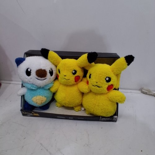3PK POKEMON STUFFED ANIMAL TOYS - ASSORTED COLOURS (MODEL: 1851499) image 2